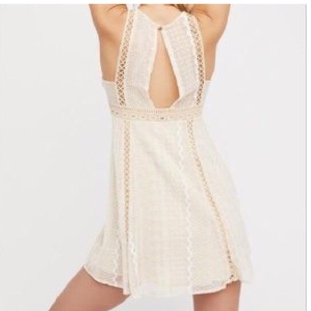 Free People “Wherever you go” ivory dress - Picture 3 of 6